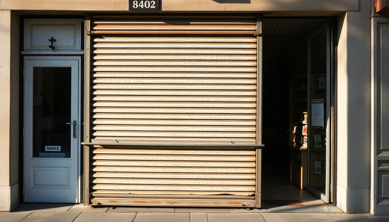 Commerçants : rideau métallique bloqué ou vitrine cassée, le plan d'urgence