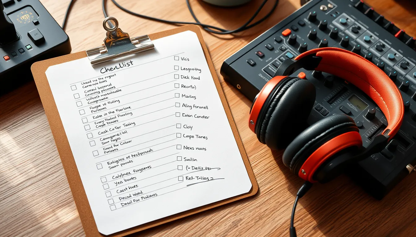 Studio de podcast près de Biarritz : la check-list avant de réserver un créneau