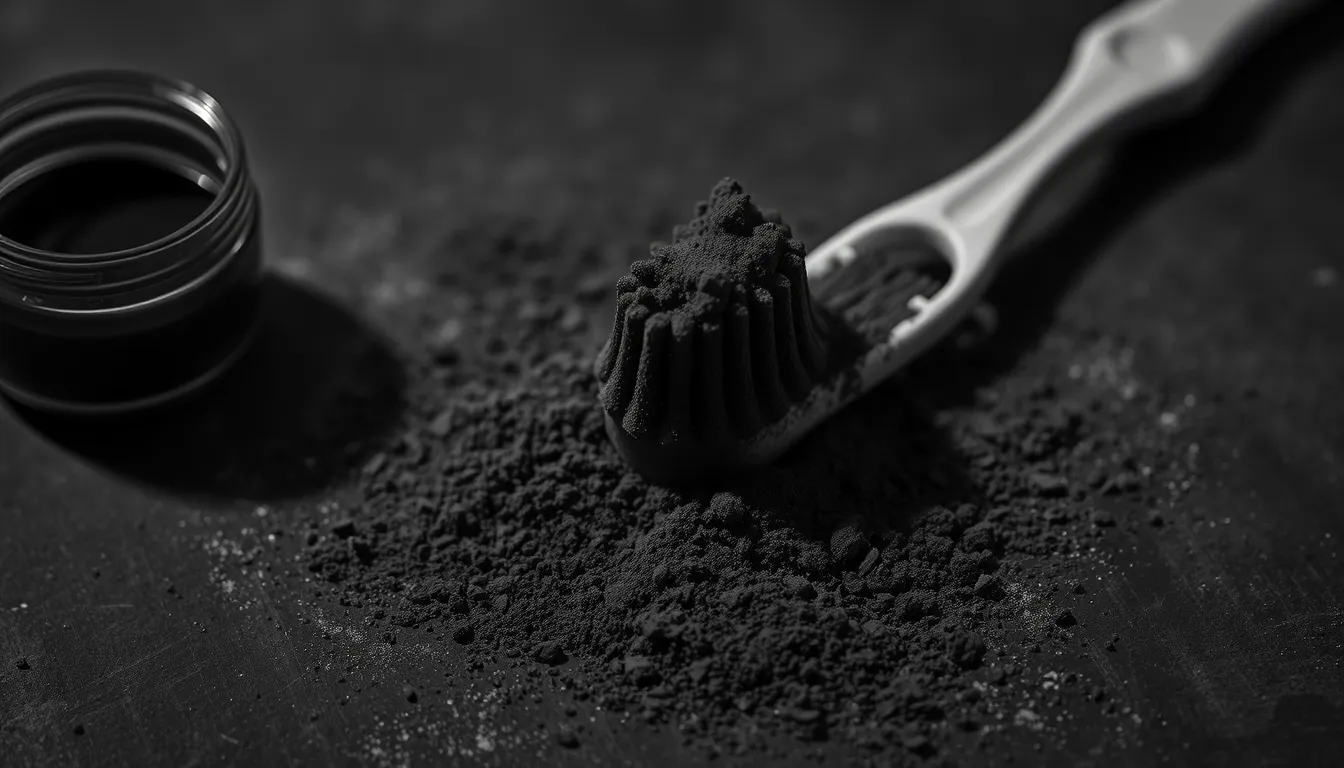 Charbon actif pour les dents : la fausse bonne idée
