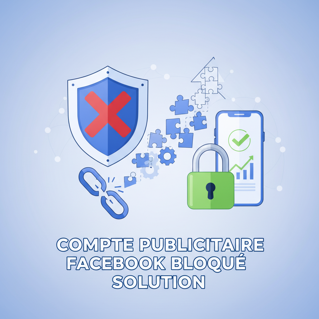 compte publicitaire facebook bloqué solution