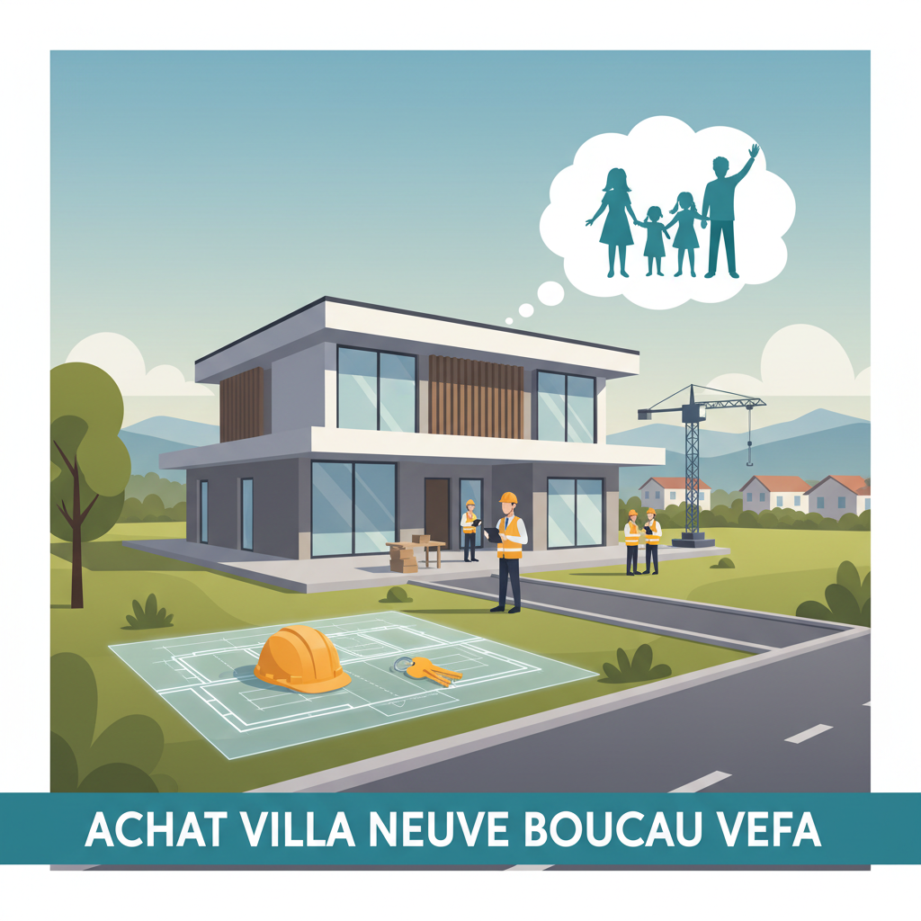 achat villa neuve Boucau VEFA